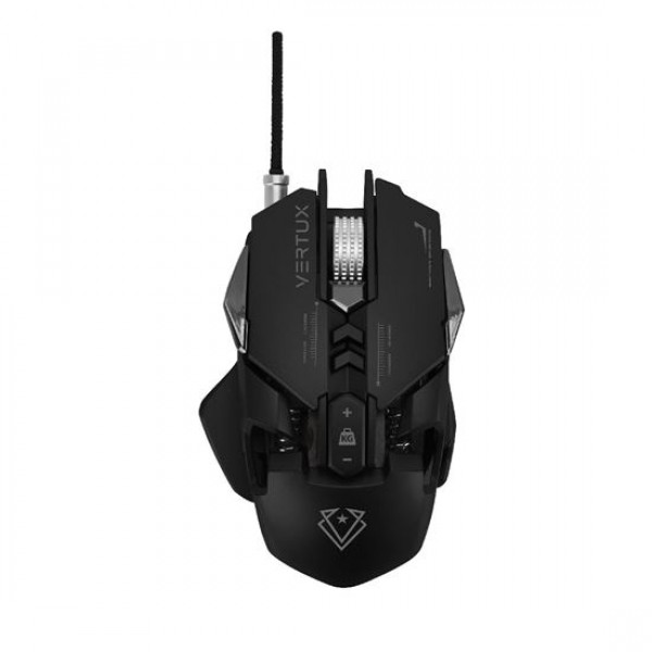 VERTUX Gaming Optimized Precision Wired Mouse with 8 programmable Buttons